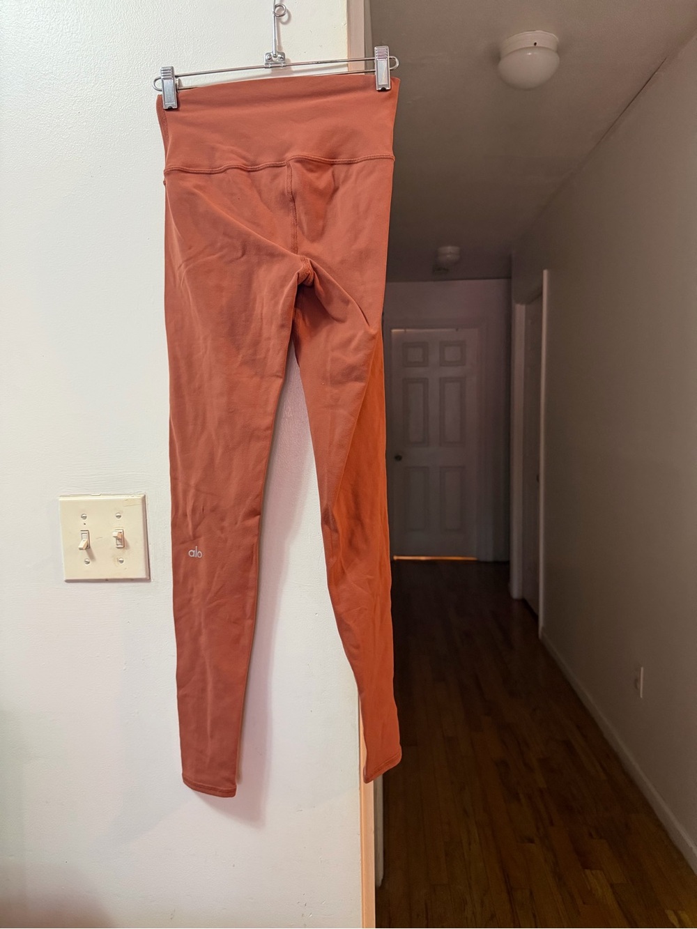 ALO Yoga High-Rise Leggings in Rust